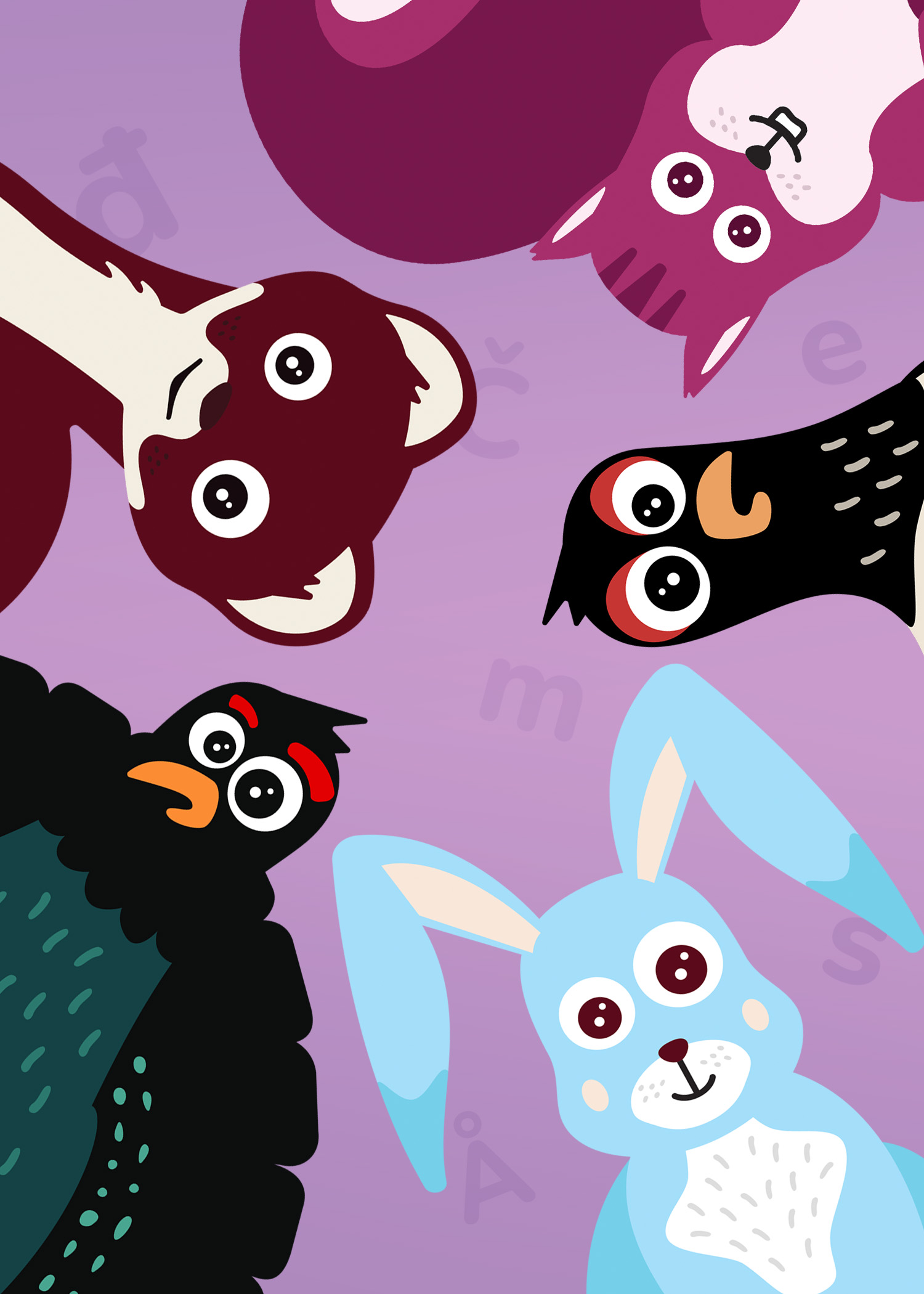 De samiska språkdjuren.