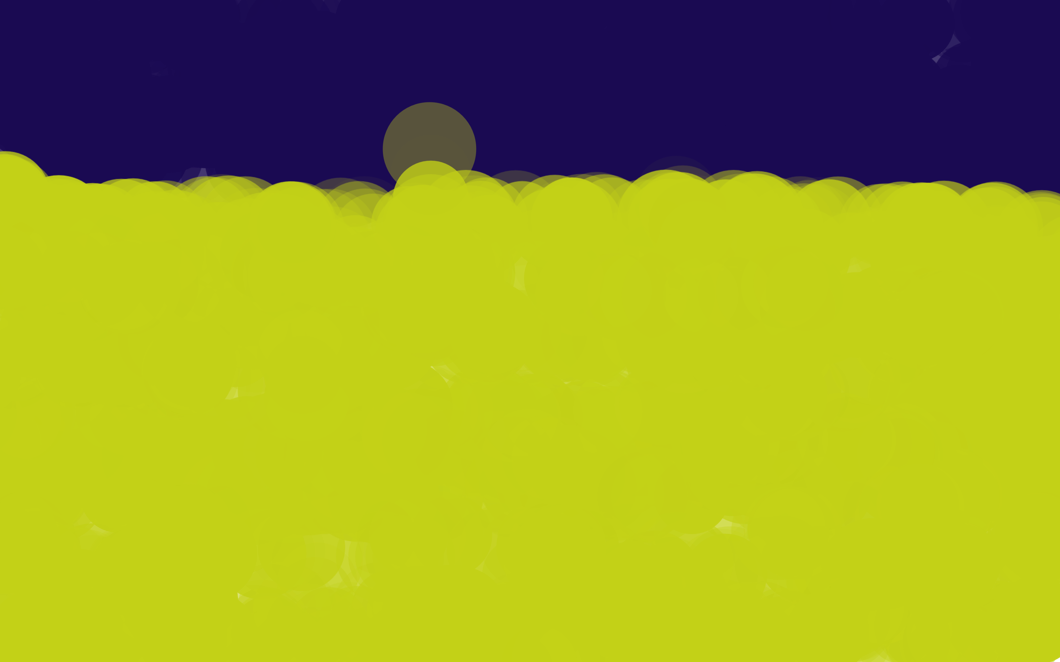 Min gulblåa himmel. 